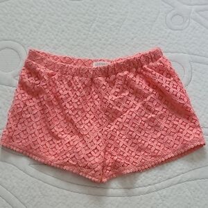 Aeropostale Pink Lace Women Shorts